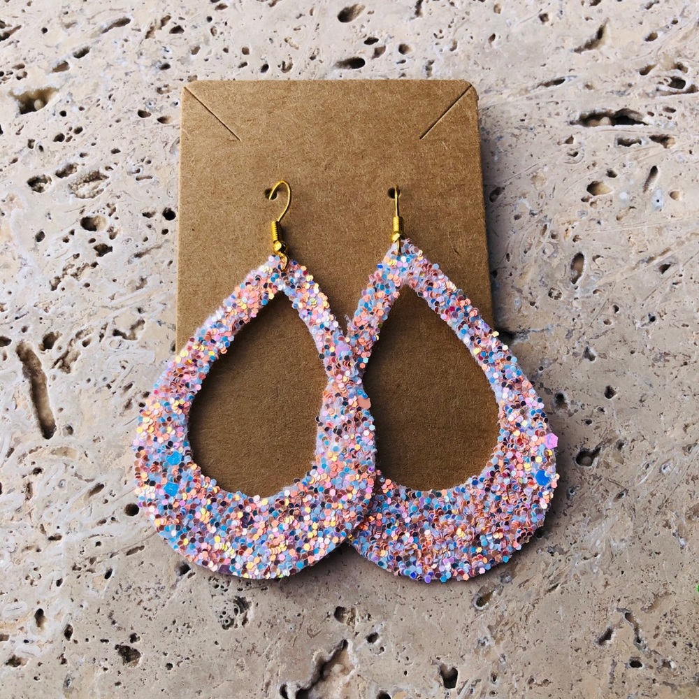 Glitter earrings